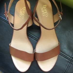 BRAND NEW low heel wedge Sandals